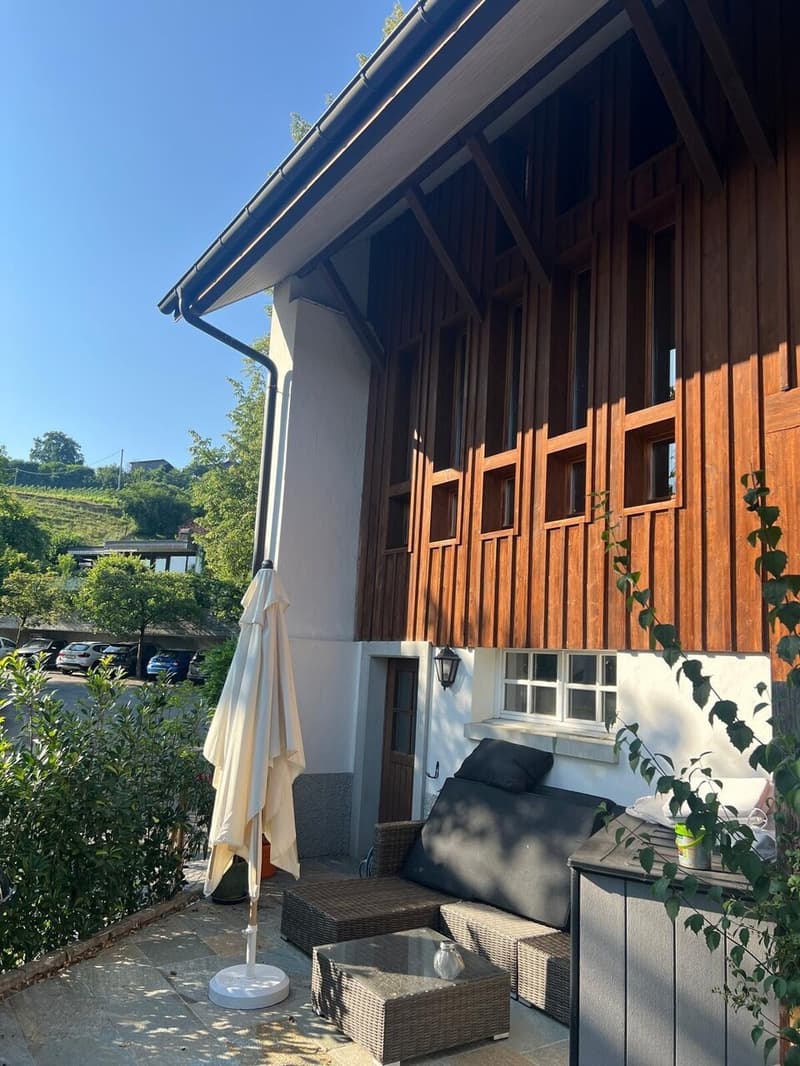 Idyllic and close to nature, just outside the gates of Baden, 4 ½ room house in Kirchdorf (3)