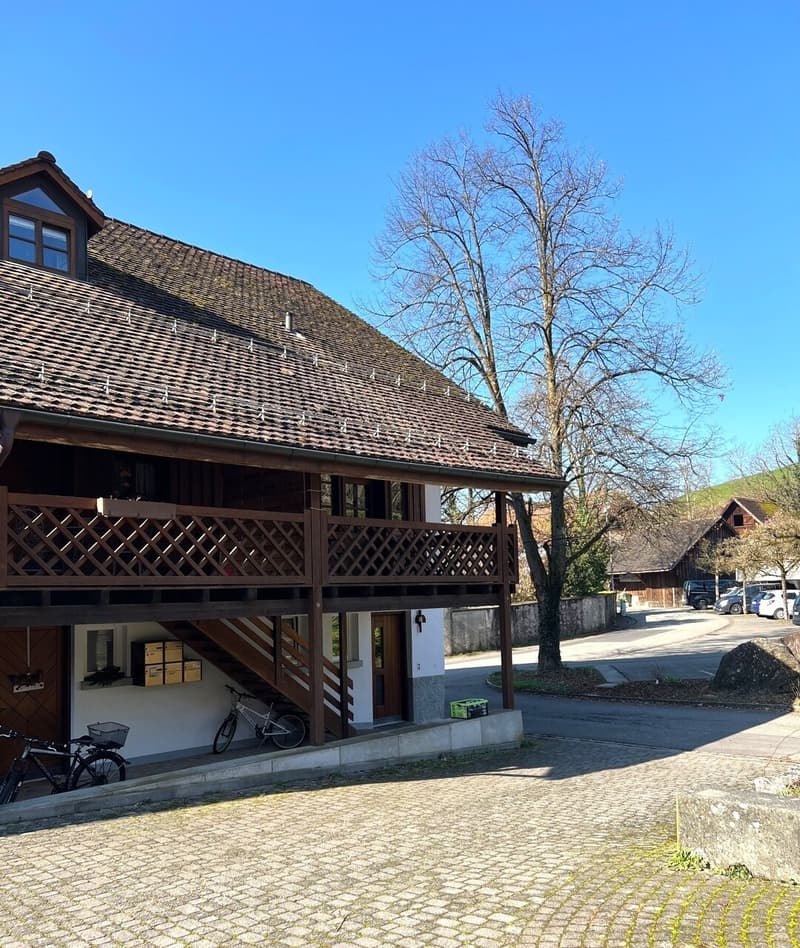 Idyllic and close to nature, just outside the gates of Baden, 4 ½ room house in Kirchdorf (2)