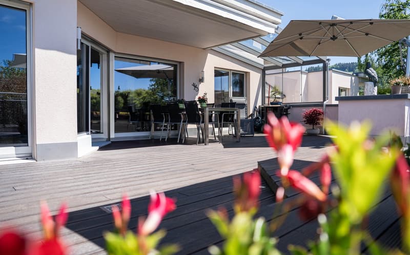 Penthouse-Traum mit Einfamilienhaus-Feeling & grosser Terrasse (2)
