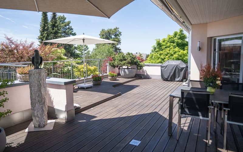 Penthouse-Traum mit Einfamilienhaus-Feeling & grosser Terrasse (1)