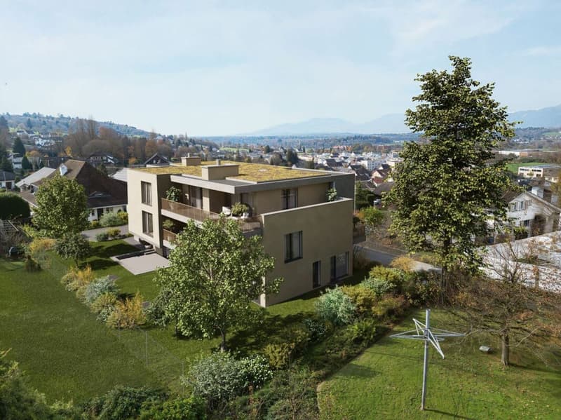 Last apartment - living space - Exclusive 3.5-room attic apartment in prime location! (12)