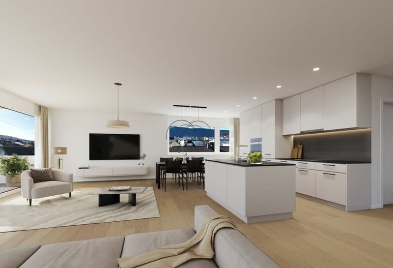 Wohn(T)raum - Exklusive 3½-Zimmer-Wohnung an ruhiger Lage! (2)