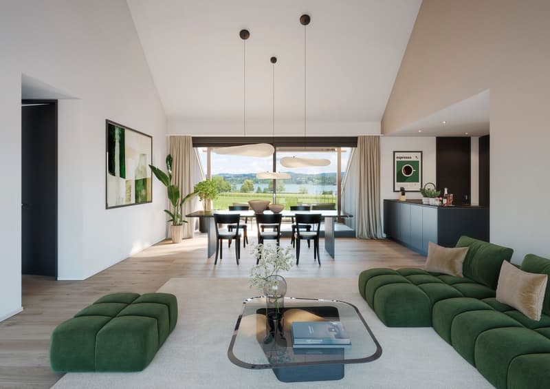 Neubau "SERAEL" - Unverbaubare Sicht auf den Greifensee, ruhig und dorfnah (5)