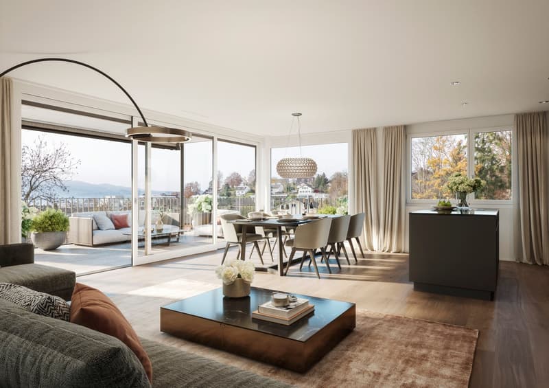 Neubau "MAHALMA" - Exklusiv Wohnen im Gsteig - Uerikon Stäfa (5)