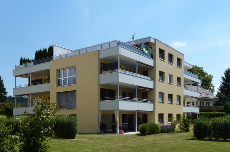 Appartement de jardin très grand de 3,5 pièces d'une valeur neuf de 112 m2 (1)