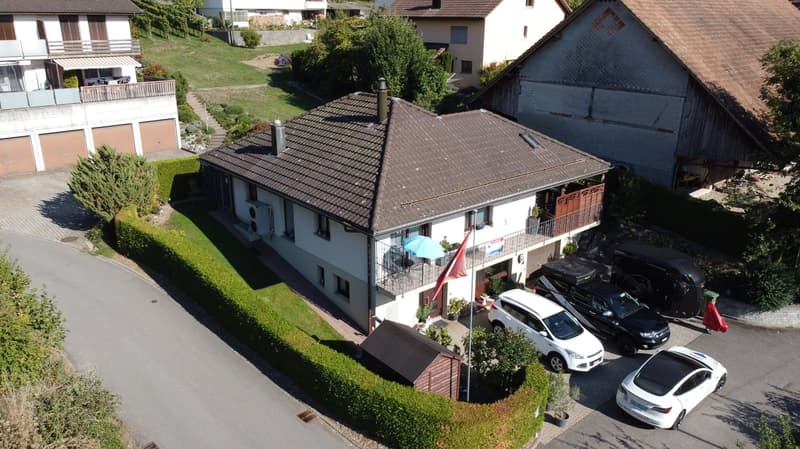 Freistehendes Einfamilienhaus mit Garten und vielseitigen Möglichkeiten in Leimbach AG (1)