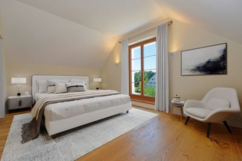New 4.5-room maisonette apartment: live in the countryside with city connections (9)