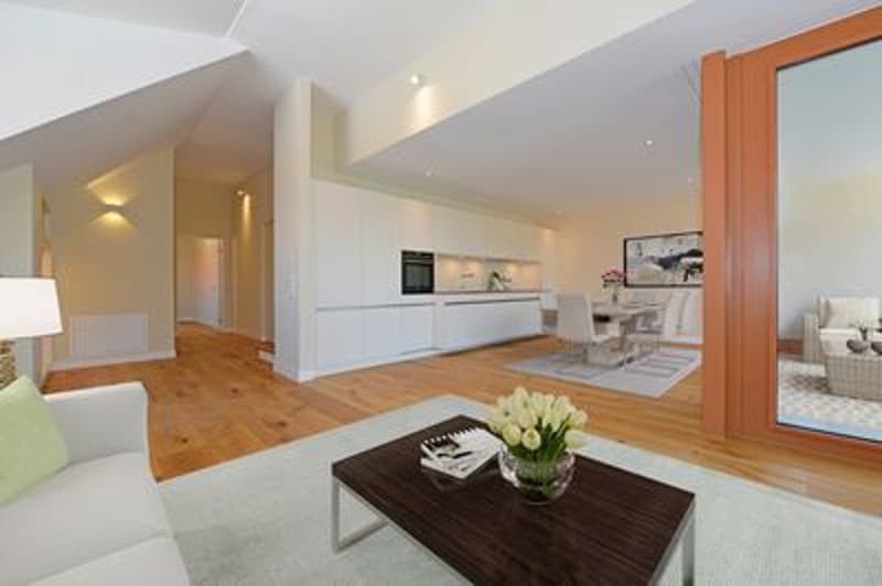 New 4.5-room maisonette apartment: live in the countryside with city connections (2)