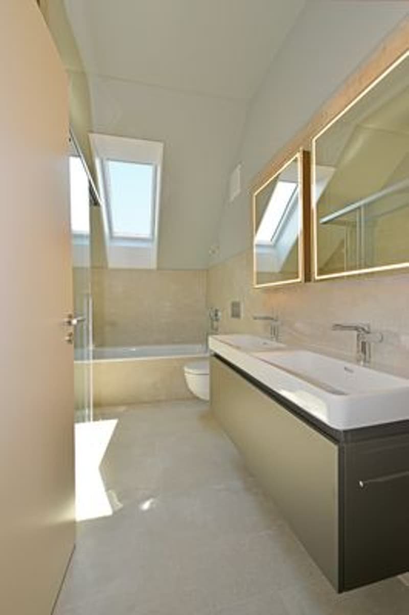 New 4.5-room maisonette apartment: live in the countryside with city connections (11)