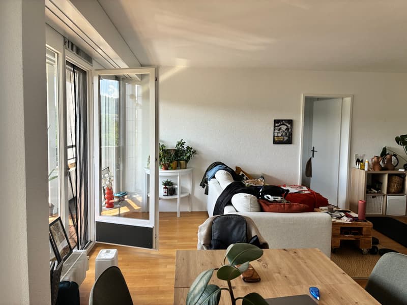 2,5-Zimmerwohnung im 10. Obergeschoss - Wohnen über den Dächern von Be (9)