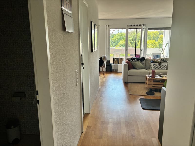 2,5-Zimmerwohnung im 10. Obergeschoss - Wohnen über den Dächern von Be (3)