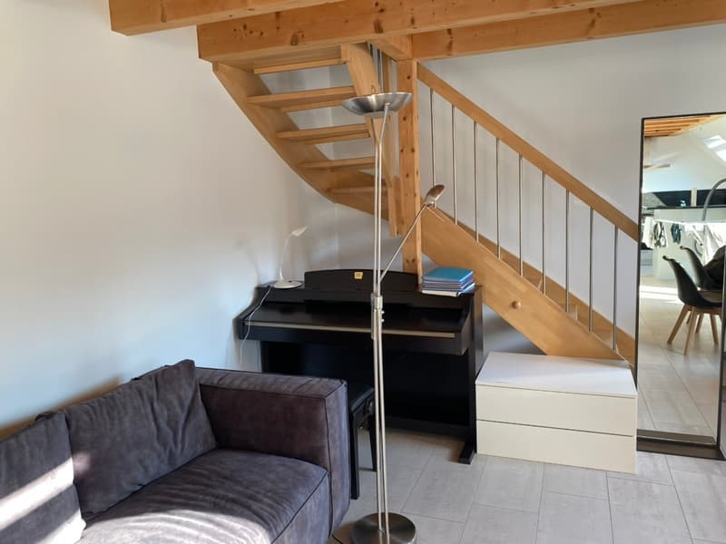 Charmante 2.5-Zimmer-Dachwohnung (Maisonette) (6)