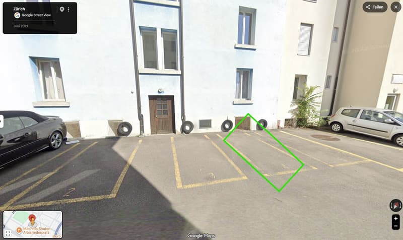 Parcheggio esterno accessibile 24/7 in posizione centrale a Zurigo (3)