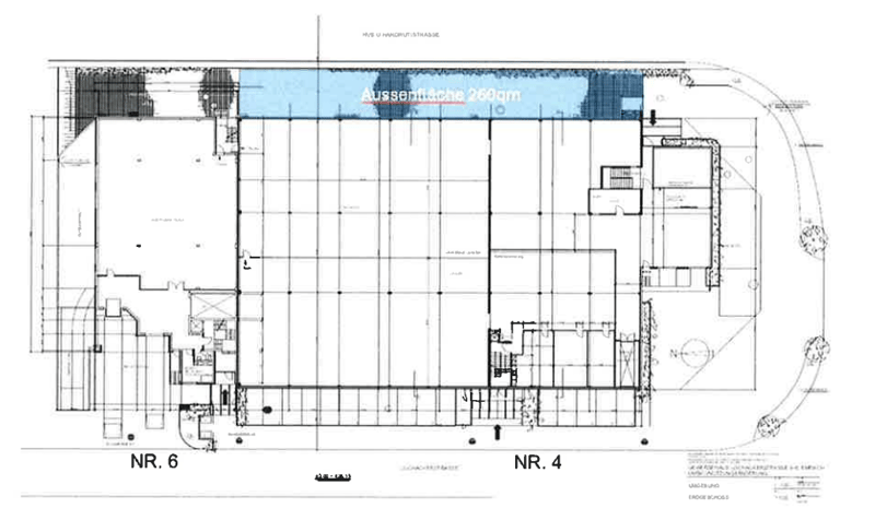 Superficie esterna attraente in una posizione ottimale a Embrach – 260 m² in affitto (6)