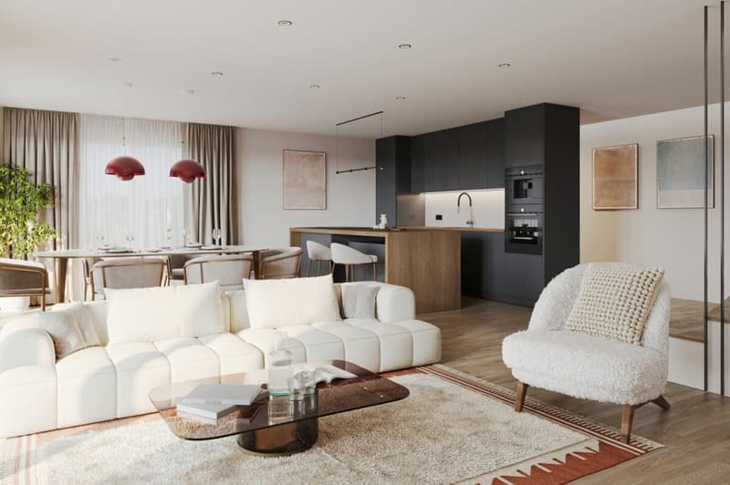 Neubauprojekt in Hüttikon - Modernes Doppelhaus mit 6.5 Zimmern (4)