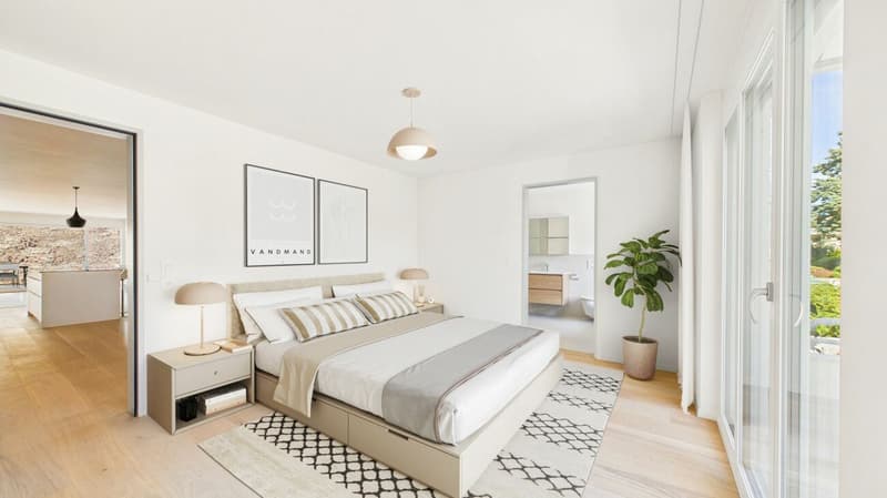 Exclusive retreat - attic apartment with special living feel (11)