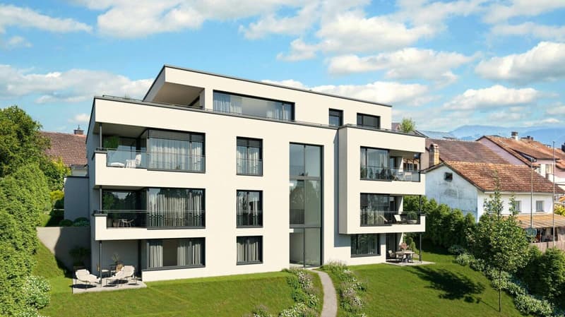 Project announcement: Modern living with privacy - New construction project in Windisch (2)
