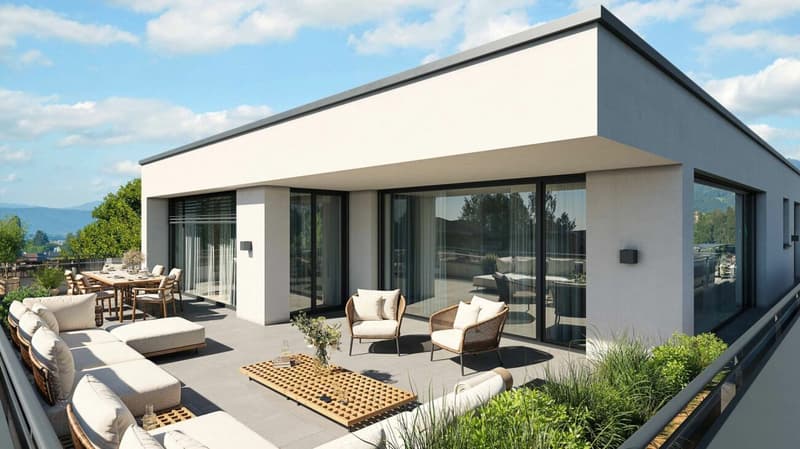 Project announcement: Modern living with privacy - New construction project in Windisch (3)