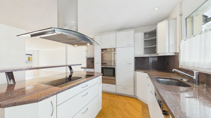 Bright 4.5-room apartment with impressive mountain and nature views (7)