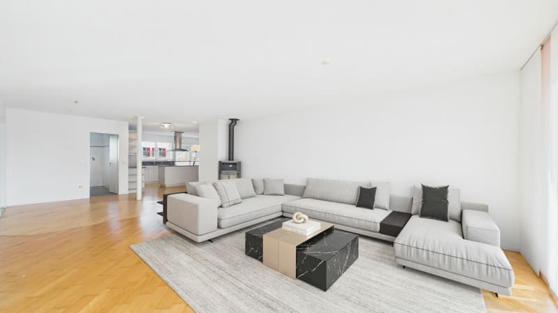 Bright 4.5-room apartment with impressive mountain and nature views (2)
