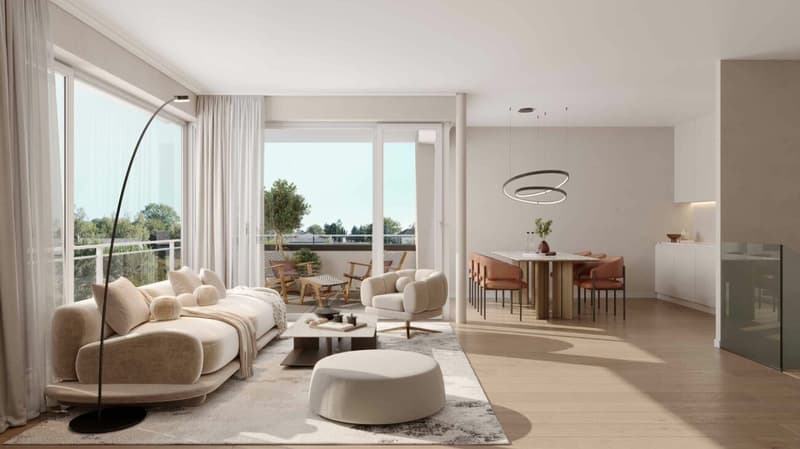Appartement-maisonnette moderne 4.5 pièces avec jardin privé (4)