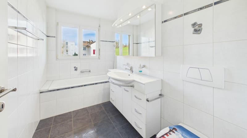 Appartement lumineux 4.5 pièces avec vue imprenable sur les montagnes et la nature (10)