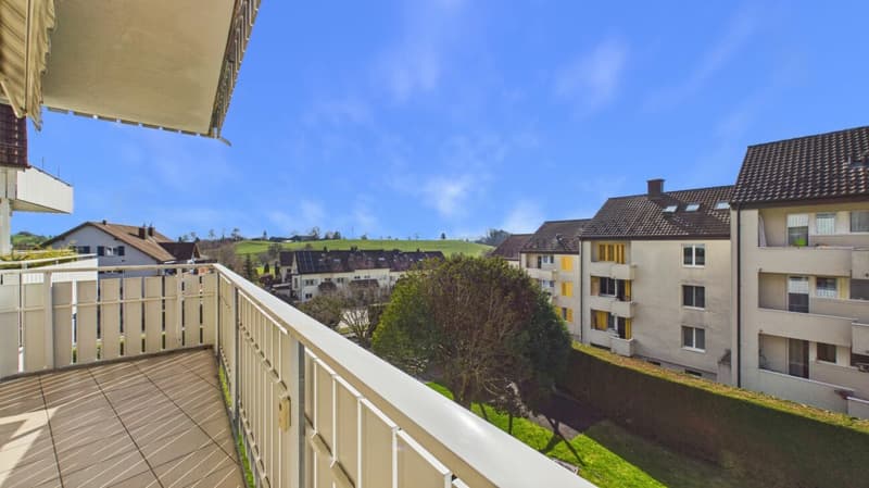 Appartement lumineux 4.5 pièces avec vue imprenable sur les montagnes et la nature (13)