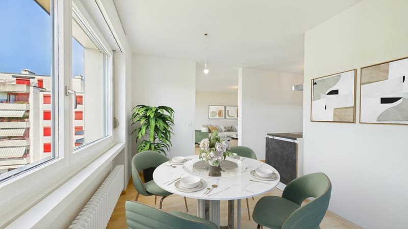Bright 4-room apartment in a central location in Wettingen (5)