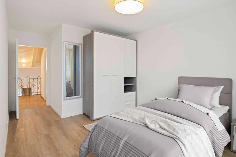 Renovierte Maisonette-Wohnung im Baurecht - Zentral gelegen mit Aussicht und Cheminée (6)