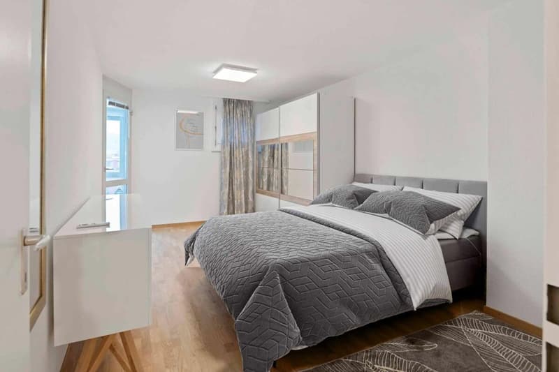 Renovierte Maisonette-Wohnung im Baurecht - Zentral gelegen mit Aussicht und Cheminée (5)