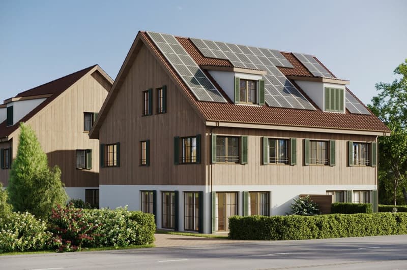 "BAUSTART ERFOLGT" Modernes 6.5-Zimmer-Reihenhaus mit rund 91 m² Privatgarten (5)