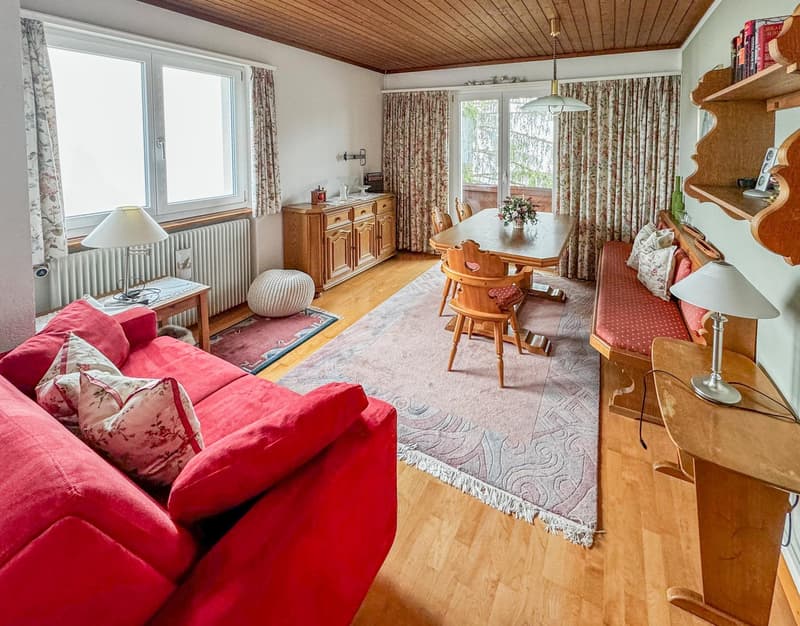 Charmante 3-Zimmer-Ferienwohnung in Flumserberg Tannenbodenalp mit herrlicher Aussicht (9)