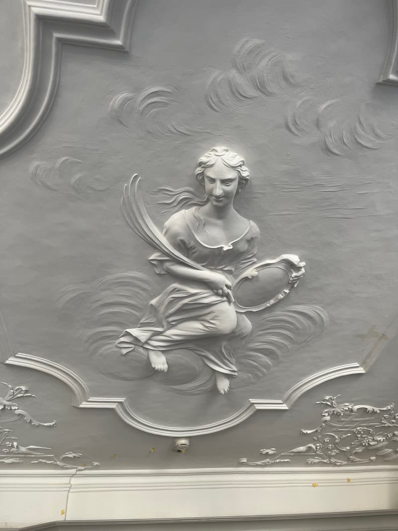 Sicht auf Deckenbild