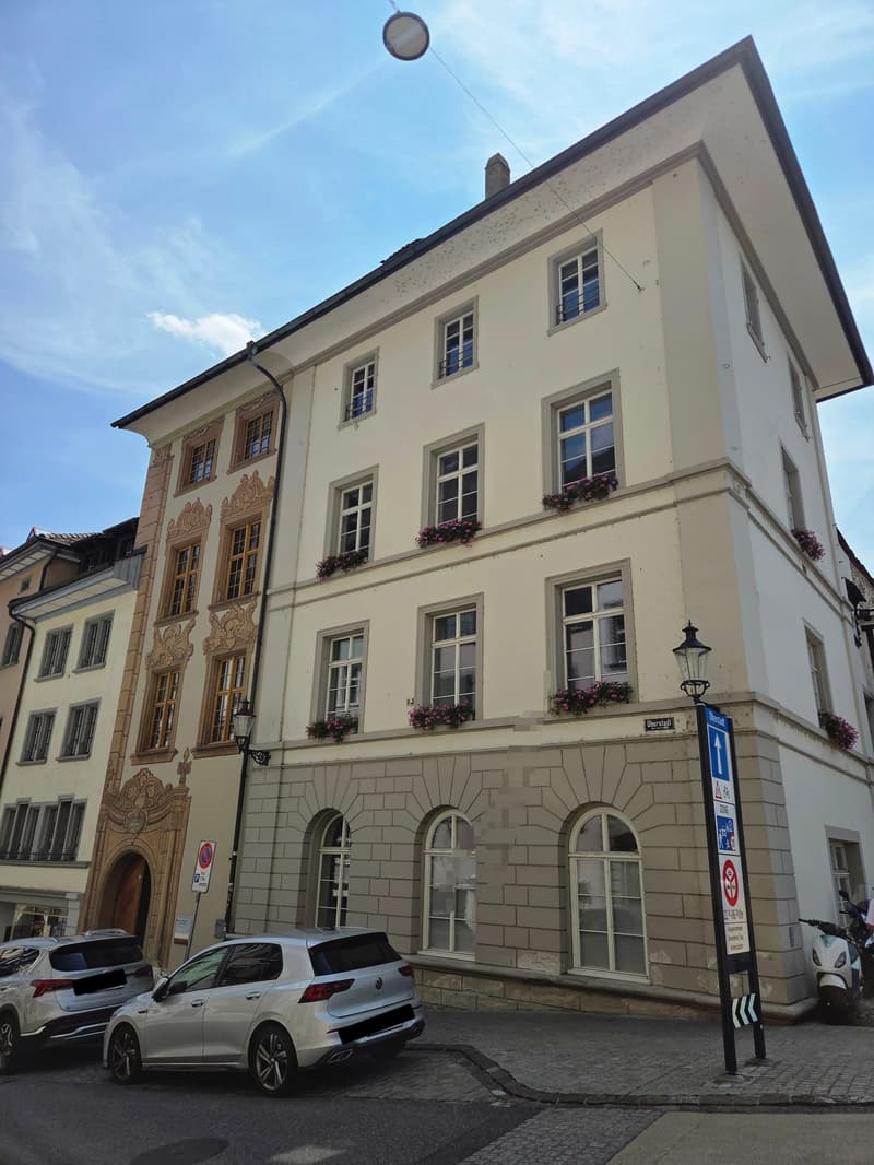 Charmant appartement de 3,5 pièces dans un immeuble ancien dans la vieille ville de Schaffhausen (1)