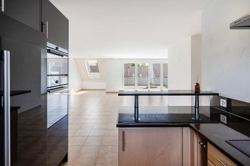 Vivere come in una casa unifamiliare – mansarda 5,5 locali con 40 m² di spazio abitativo e 24 m² di terrazza (5)