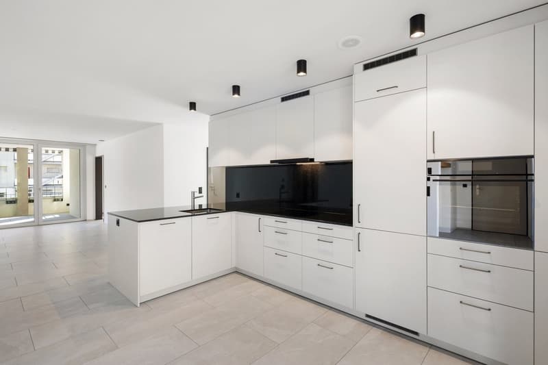 Neubau: Grosse, stilvolle 4.5-Zimmer-Wohnung mit Balkon und Loggia (4)