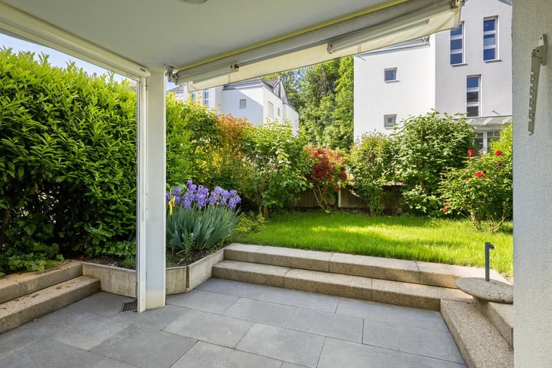 Charmante, zentrumsnahne 3.5-Zimmer-Gartenwohnung in Uster (1)