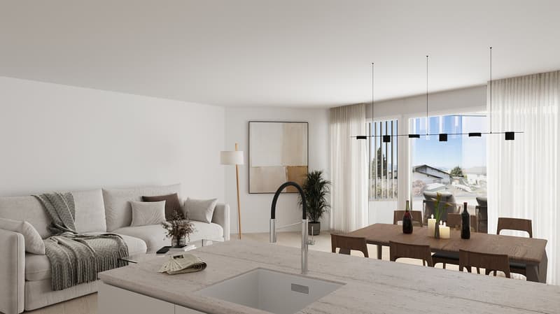 Baustart erfolgt! Neubauprojekt Triangulum Gommiswald 4.5 Zimmer Wohnung (3)