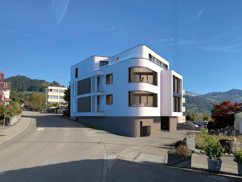 Baustart erfolgt! Neubauprojekt Triangulum Gommiswald Attikawohnung (1)