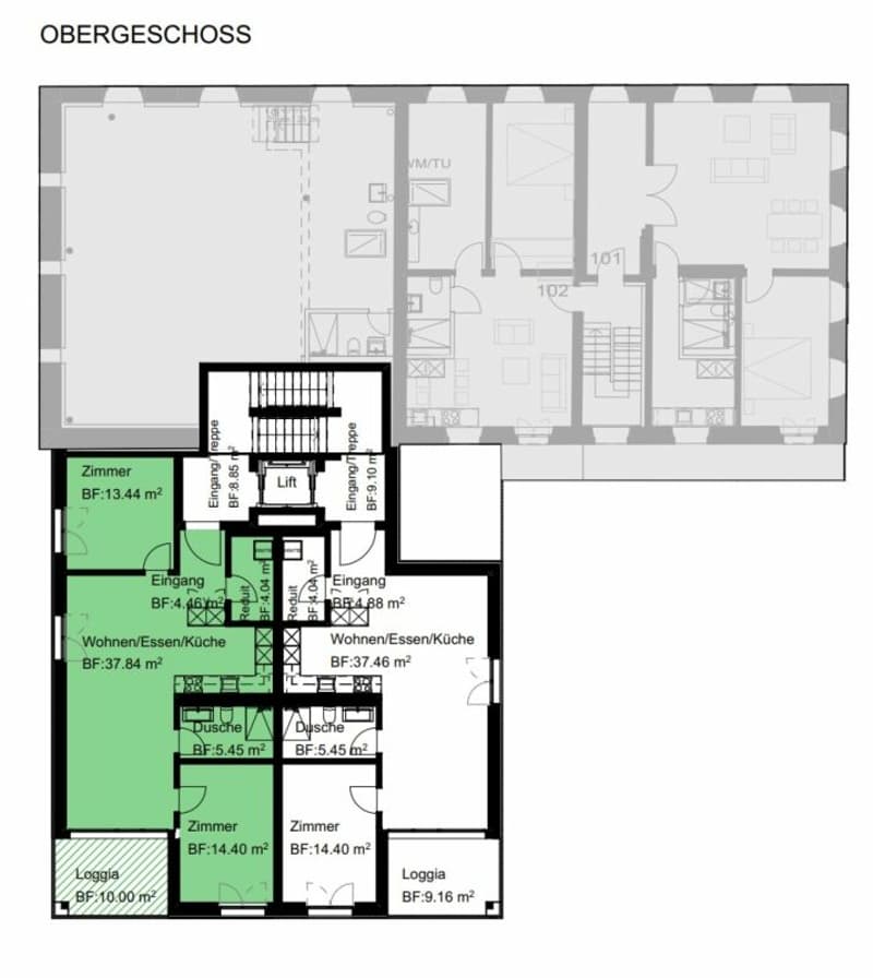 3.5-Zimmer-Wohnung im OG Nr. 201 (4)