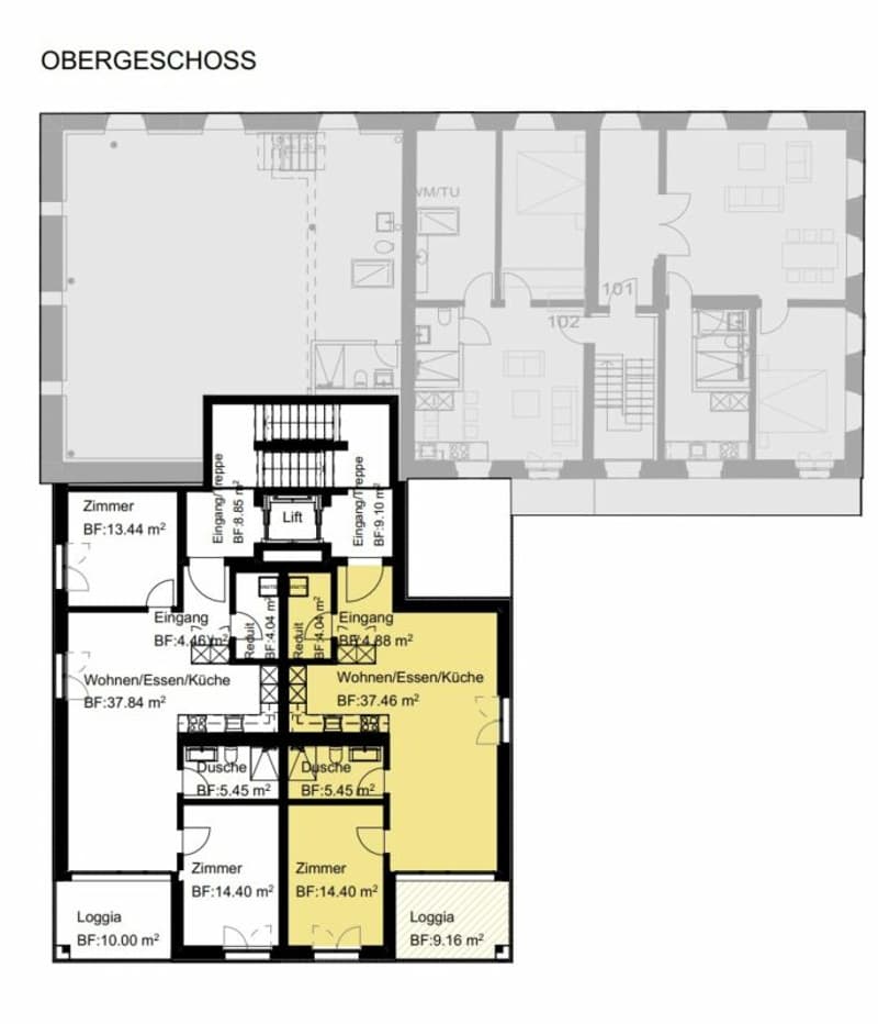 2.5-Zimmer-Wohnung im OG Nr. 301 (4)