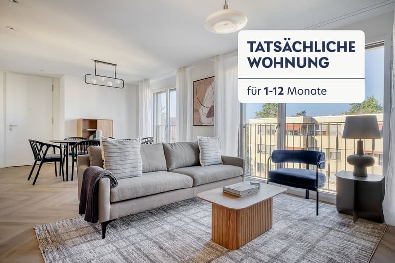 Stunning Wiedikon 3.5-room apartment with basement and W/T, close to S-Bahn Markt, via Blueground (1)
