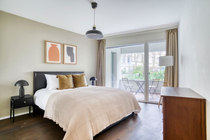 3.5 rooms in Mühlebach, ready to move in, fully furnished, flexible immediate booking (6)