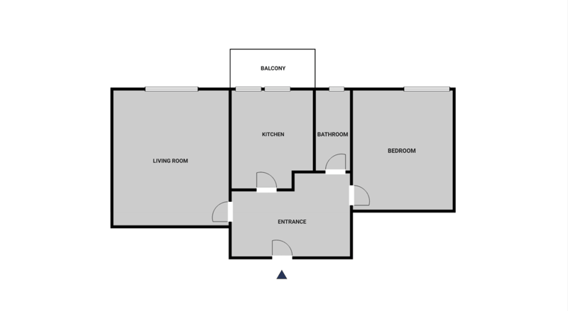 Airy Wiedikon 2.5 rooms with W/T. Close to market, by Blueground (13)
