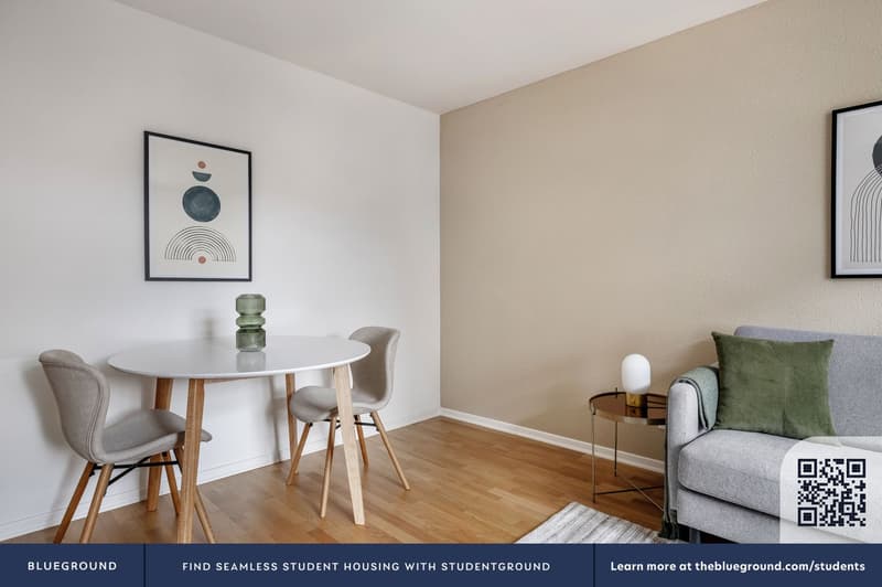 Airy Wiedikon 2.5 rooms with W/T. Close to market, by Blueground (5)