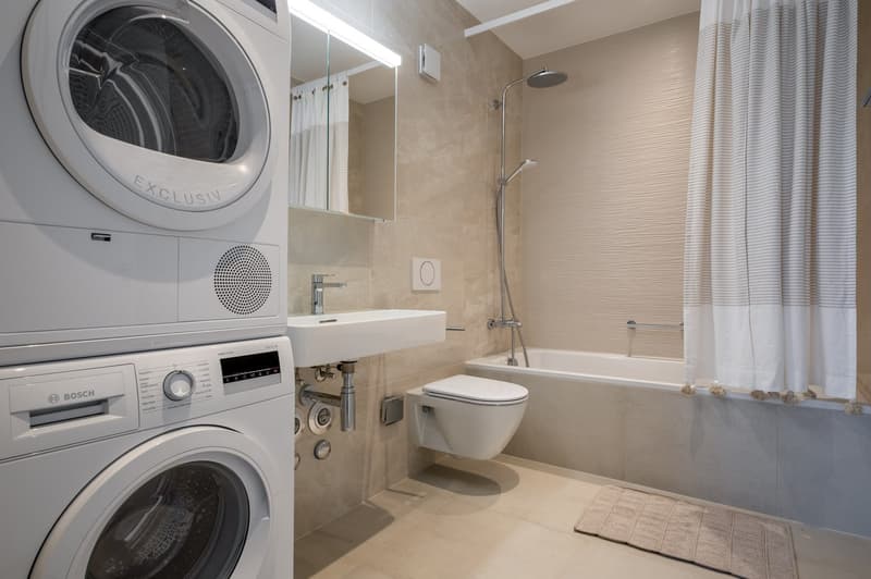 Luxury Wiedikon 2.0 rooms, basement, W/T. 3 minutes to market, via Blueground (11)