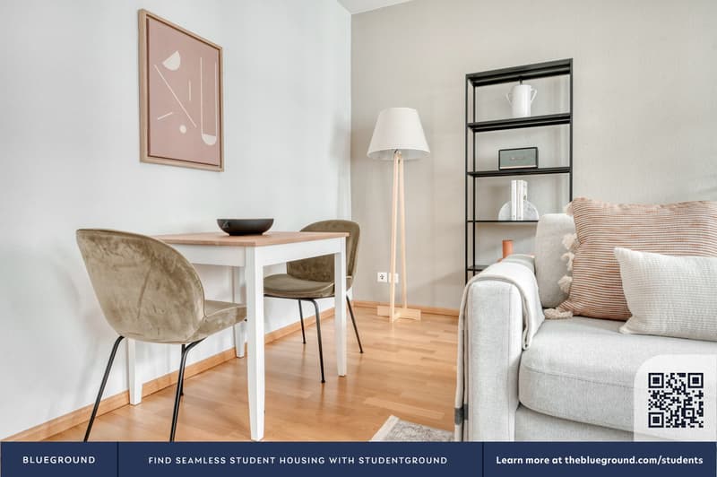 Fantastic suburban 2.5 rooms + storage and W/T, via Blueground (5)