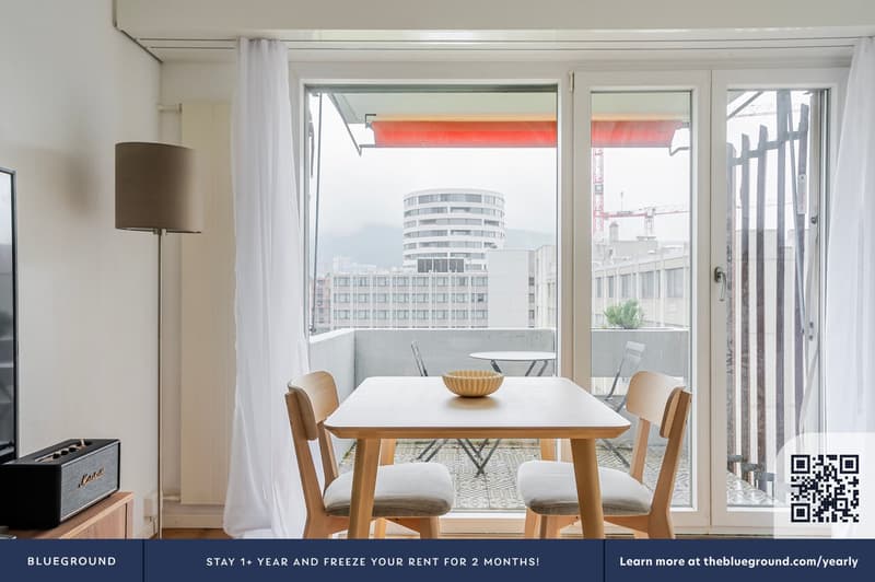 Appartement meublé élégant à Zürich avec vue sur la ville (6)