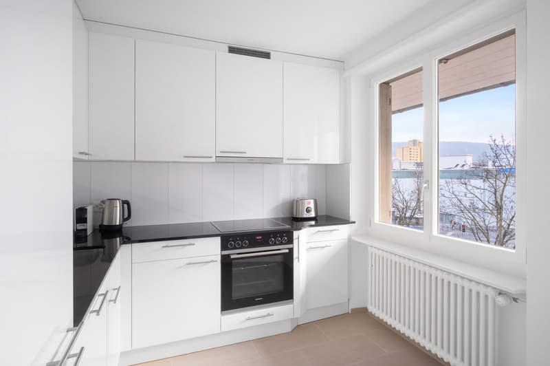 3.5 rooms in Oerlikon, close to the station, fully furnished, flexible immediate booking (7)