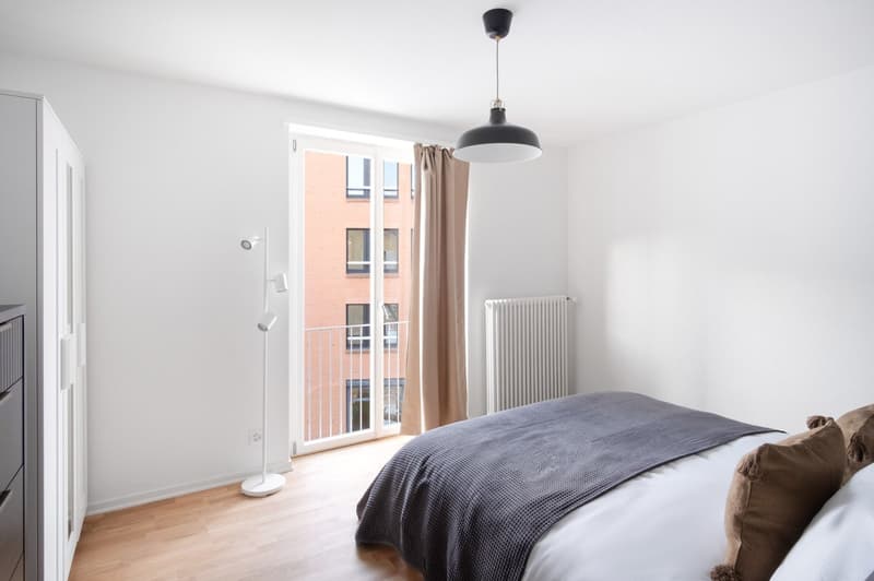 3.5 rooms in Oerlikon, close to the station, fully furnished, flexible immediate booking (13)
